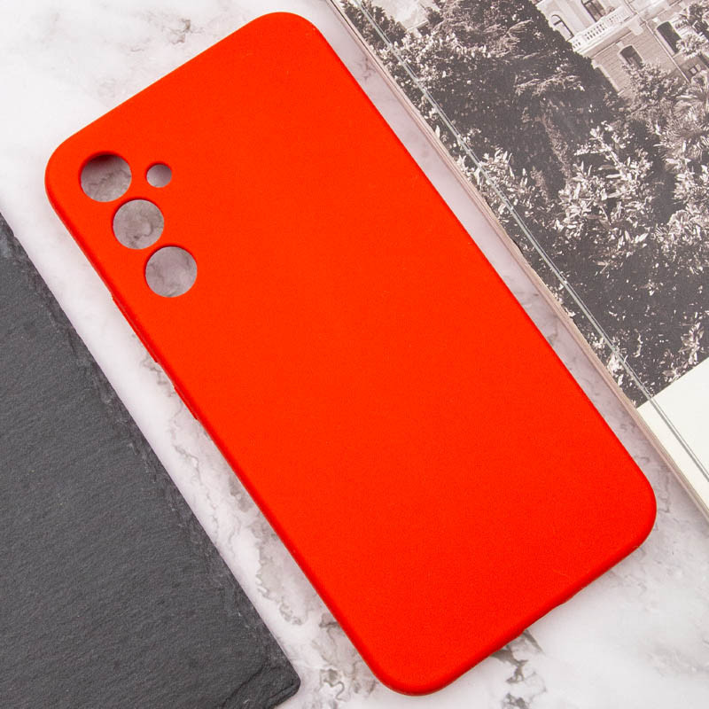 Купить Чехол Silicone Cover Lakshmi Full Camera (AAA) для Samsung Galaxy A35 (Красный / Red) на vchehle.ua