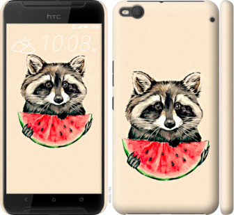 

Чехол Енотик с арбузом для HTC One X9 799656