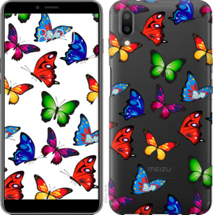 

Чехол Красочные мотыльки для Meizu E3 881393