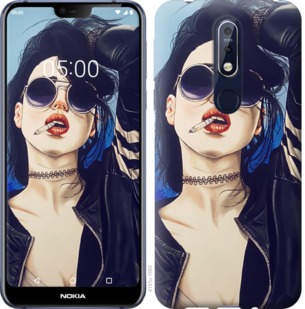 

Чохол Дівчина на стилі на Nokia 3.2 741728
