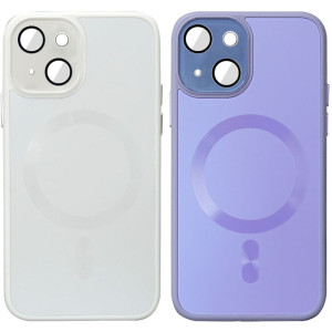 Чохол TPU+Glass Sapphire Midnight with Magnetic Safe на Apple iPhone 13 (6.1")