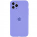 Чехол Silicone Case Full Camera Protective (AA) для Apple iPhone 12 Pro (6.1") (Сиреневый / Dasheen)