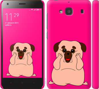 

Чохол Веселий мопс на Xiaomi Redmi 2 928519