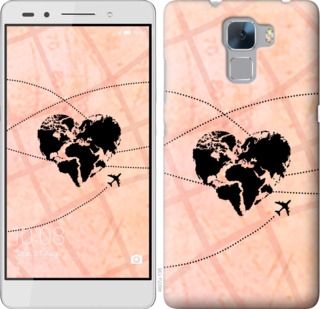 

Чехол Путешествуй для Huawei Honor 7 795083