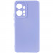 Чехол TPU GETMAN Liquid Silk Full Camera для Xiaomi Redmi Note 12 4G (Сиреневый / Dasheen)