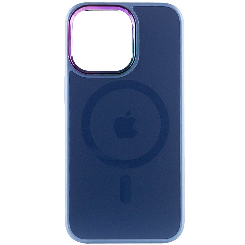 Чехол TPU+Glass Sapphire Mag Evo case для Apple iPhone 14 Pro (6.1") (Wisteria)