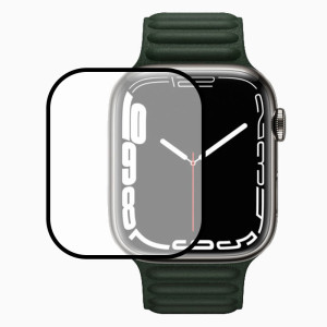 Полімерна плівка 3D (full glue) (тех.пак) на Apple Watch Series 7/8/9 41mm