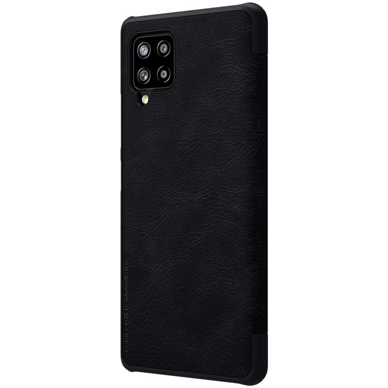 Фото Кожаный чехол-книжка Nillkin Qin Series для Samsung Galaxy A42 5G (Черный) в магазине vchehle.ua