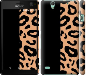 Чехол Пятна леопарда для Sony Xperia C4 E5333