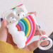 Купить Силиконовый футляр Fairy Tale series для наушников AirPods 1/2 (Rainbow) на vchehle.ua