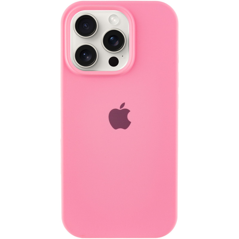 Чохол Silicone Case Full Protective (AA) на Apple iPhone 13 Pro (6.1") (Рожевий / Pink)