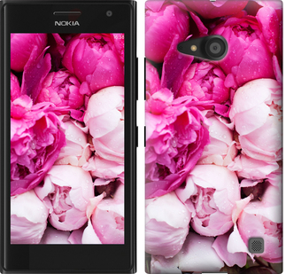 

Чехол Розовые пионы для Nokia Lumia 730 227236