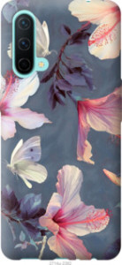 Чохол Намальовані квіти на OnePlus Nord CE