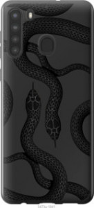 Чехол Змеи для Samsung Galaxy A21