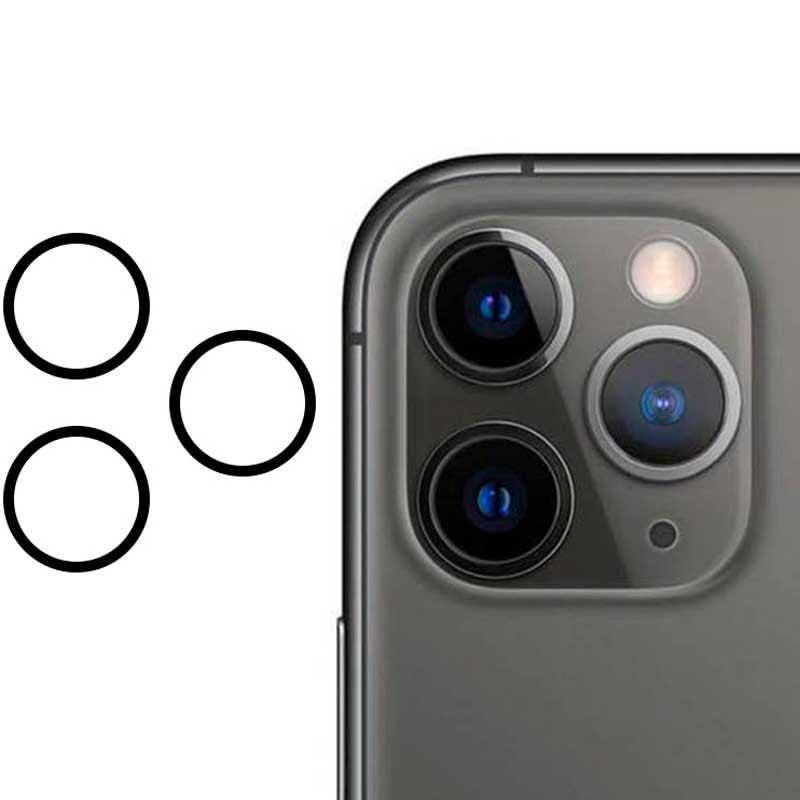 

Гибкое ультратонкое стекло Epic на камеру для iPhone 11 Pro (Черный) 766862