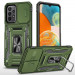 Ударопрочный чехол Camshield Army Ring для Samsung Galaxy A23 4G (Оливковый / Army Green)