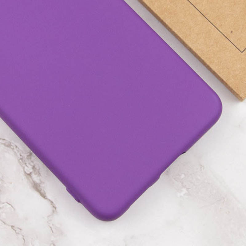 Фото Чехол Silicone Cover Lakshmi Full Camera (A) для Motorola Moto G54 (Фиолетовый / Purple) в магазине vchehle.ua