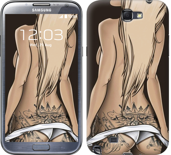 

Чохол Дівчина з татуюванням на Samsung Galaxy Note 2 N7100 644141