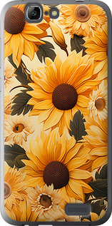 

Чехол Подсолнухи 2 для Huawei Ascend G7 1647327