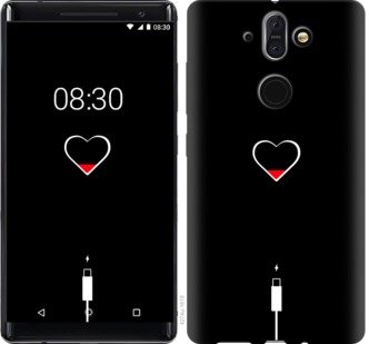 

Чохол Подзарядка сердца для Nokia 8 Sirocco 721547