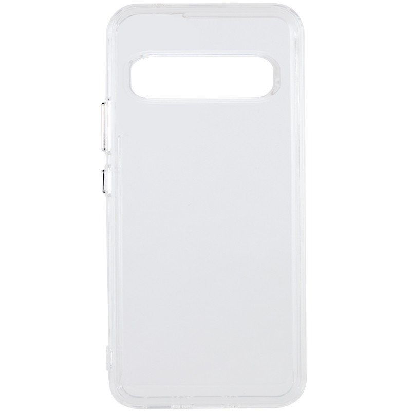 Фото Чехол TPU+PC Clear 2.0 mm metal buttons для Google Pixel 6a (Прозрачный) на vchehle.ua