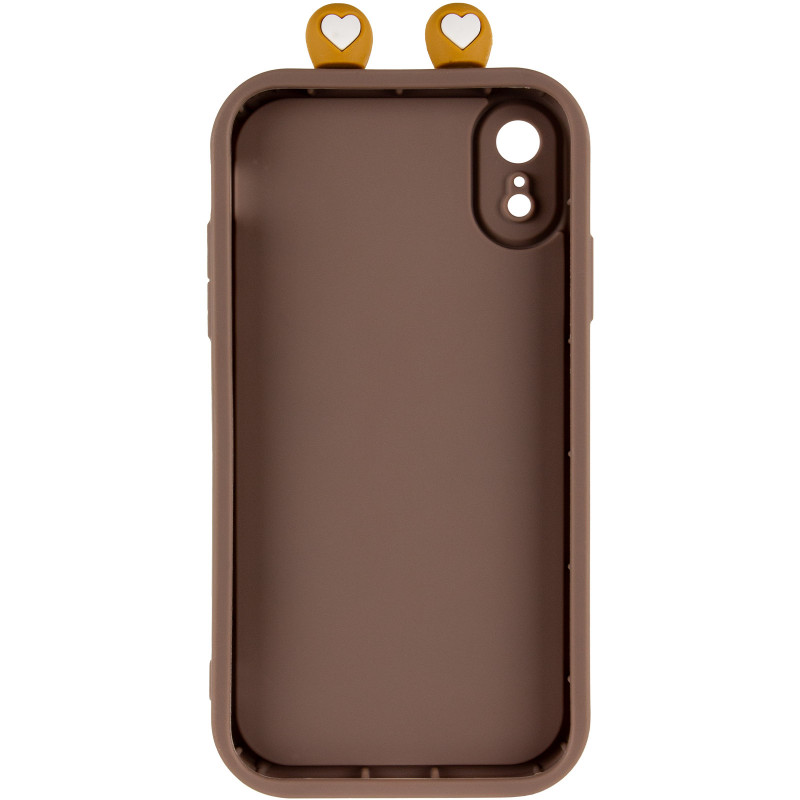 Фото Чохол TPU Toys Case with Ears на Apple iPhone XR (6.1") (Brown) в маназині vchehle.ua