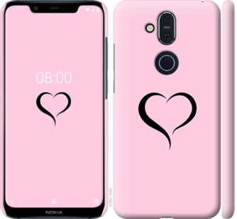 

Чохол Серце 1 на Nokia 8.1 899728