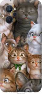 Чехол коты для Realme 9i