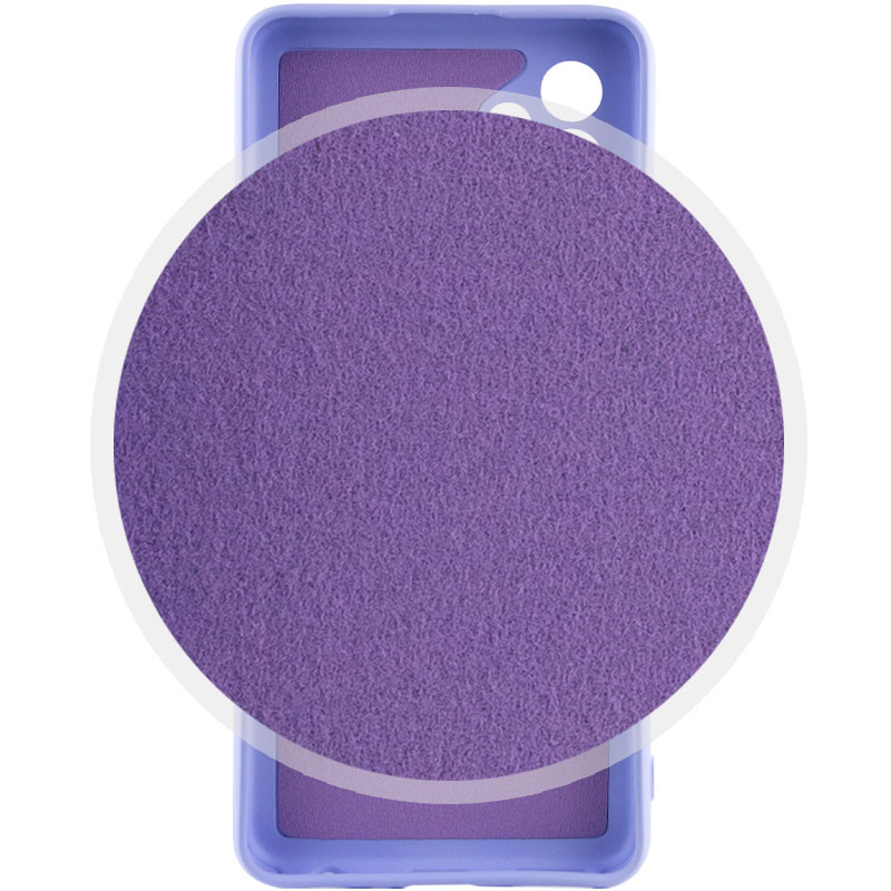Фото Чохол Silicone Cover Lakshmi Full Camera (A) на Samsung Galaxy A23 4G (Бузковий / Dasheen) в маназині vchehle.ua