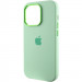 Фото Чохол Silicone Case Metal Buttons (AA) на Apple iPhone 13 Pro Max (6.7") (Зелений / Pistachio) в маназині vchehle.ua