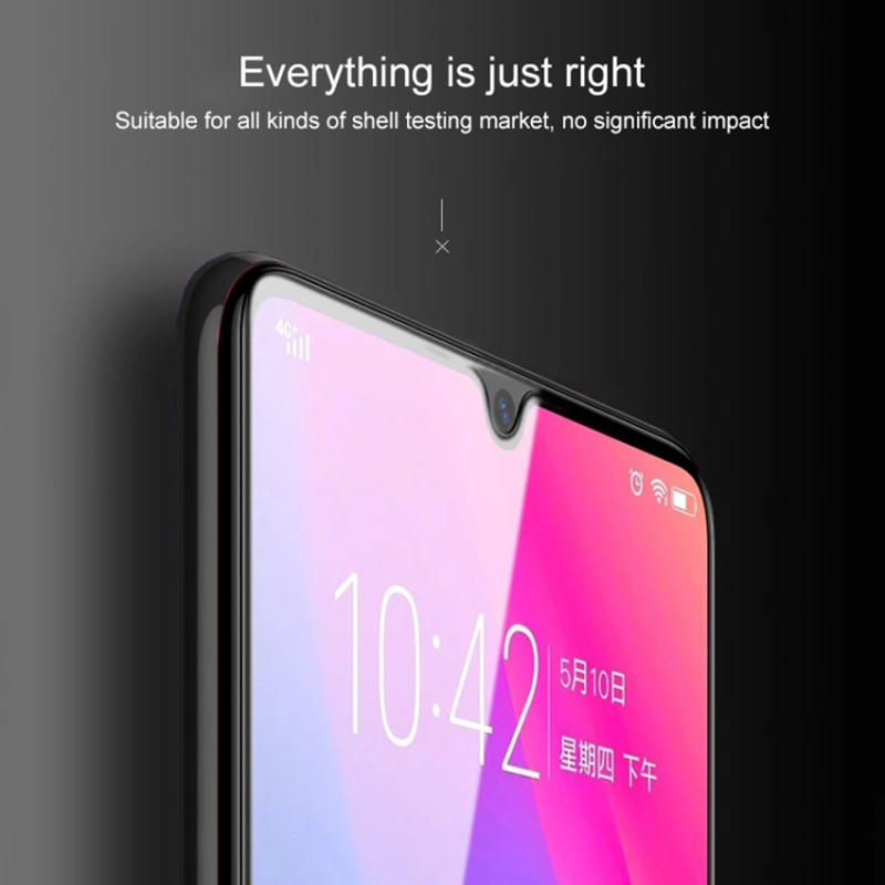 Фото Захисне скло 2.5D CP + (full glue) на Xiaomi Redmi 9A / 9C / 10A / Redmi A1 / A1+ (Чорний) на vchehle.ua