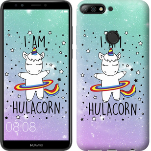 

Чехол I'm hulacorn для Huawei Y7 Prime (2018) 667037