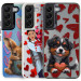 TPU+PC чохол TakiTaki Love magic glow для Samsung Galaxy S21 FE