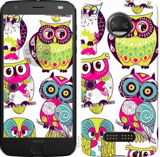 

Чохол Сови на Motorola Moto G5 PLUS 703866