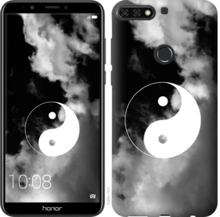 

Чехол Инь и Янь для Huawei Honor 7C 774873