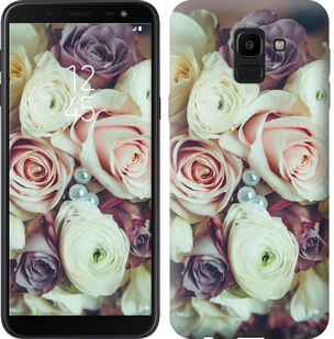 

Чехол Букет роз для Samsung Galaxy J6 2018 603806