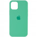 Чохол Silicone Case Full Protective (AA) на Apple iPhone 12 Pro / 12 (6.1") (Зелений / Spearmint)