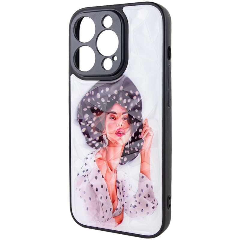 Фото TPU+PC чохол Prisma Ladies на Apple iPhone 14 Pro (6.1") (Girl in a hat) в маназині vchehle.ua