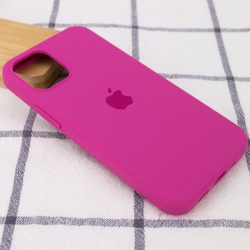Фото Чохол Silicone Case Full Protective (AA) на Apple iPhone 14 Plus (6.7") (Эстетический дефект / Малиновий / Dragon Fruit) на vchehle.ua