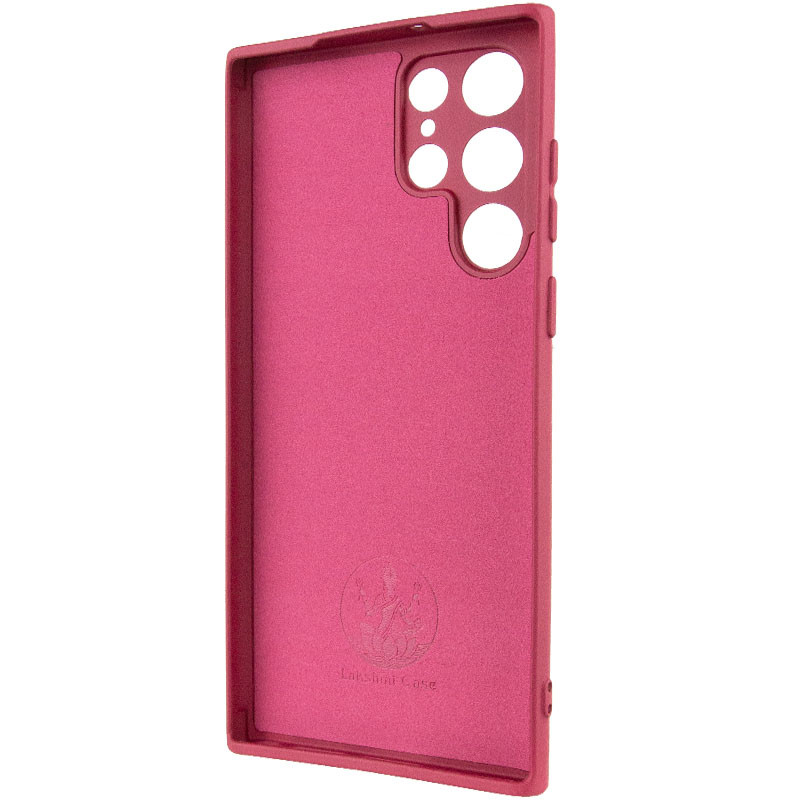 Чохол Silicone Cover Lakshmi Full Camera (A) на Samsung Galaxy S24 Ultra (Бордовий / Marsala) в магазині vchehle.ua