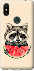 Чехол Енотик с арбузом для Xiaomi Mi Mix 2s