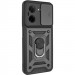 Ударостійкий чохол Camshield Serge Ring на Xiaomi Redmi A5 / Poco C71 (Чорний)