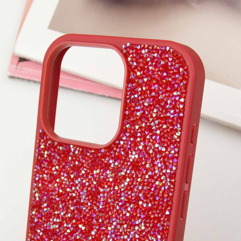 Купить TPU чехол Bling World Rock Diamond для Apple iPhone 14 Pro (6.1") (Красный) на vchehle.ua