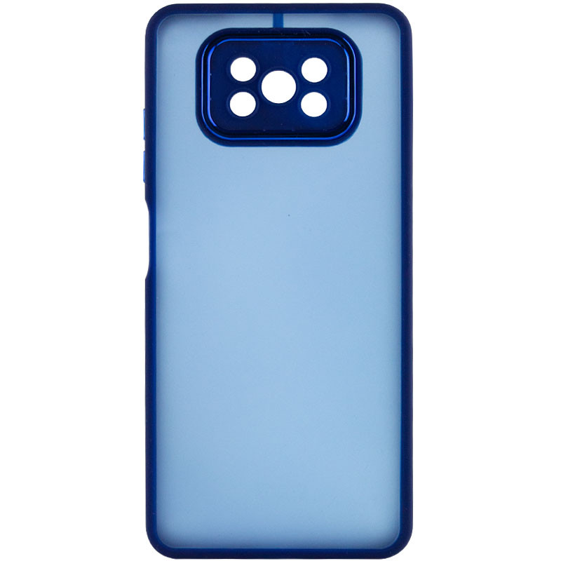 Фото TPU+PC чохол Accent на Xiaomi Poco X3 NFC / Poco X3 Pro (Blue) в маназині vchehle.ua