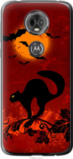 

Чохол Чёрная кошка под луной для Motorola Moto E5 Plus 1422584