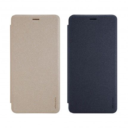 Шкіряний чохол (книжка) Nillkin Sparkle Series на Oppo Reno 4 Lite