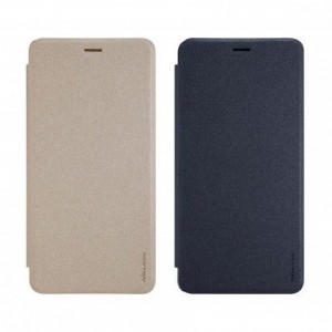 Шкіряний чохол (книжка) Nillkin Sparkle Series на Oppo Reno 4 Lite