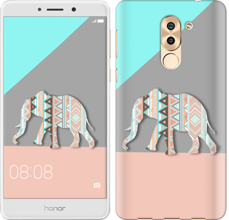 

Чехол Узорчатый слон для Huawei Honor 6X 224812