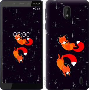 

Чохол Лисички в космосі на Nokia 1 Plus 870568