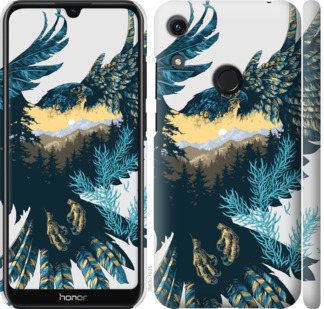 

Чохол Арт-орел на тлі природи на Huawei Y6s 902625